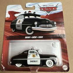 2025 DISNEY PIXAR CARS ~ SHERIFF Black 