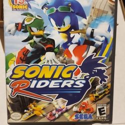 Gamecube Game Sonic Riders Complete 