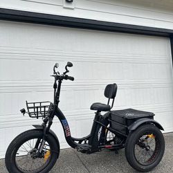 Addmotor Triketan M-330 Electric Trike – Practically New – Only 39 Miles - Senior Tricycle Bike