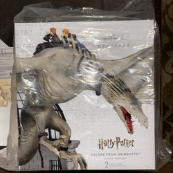2025 Hallmark Harry Potter Escape from Gringotts Keepsake Ornament Set SIGNED limited