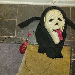 Scream Movie Ghost Mask With Pump