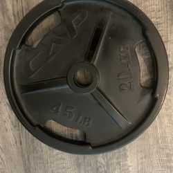 CAP Barbell 2" Solid Bumper 45lb Plate