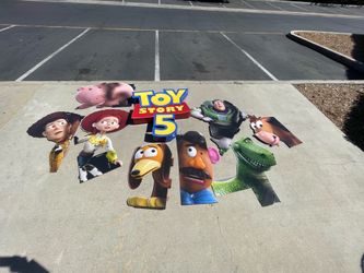 Toy Story 5 Cutout Characters