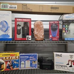 $45 for All, Mixed Lot Of (10) Household Items, Vacuum, Lamp, Frame