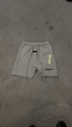 Essentials fear of god dark oatmeal shorts size small
