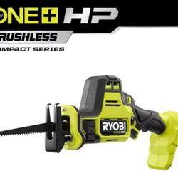 RYOBI ONE+ HP 18V Brushless Cordless Compact One-Handed Reciprocating Saw (Tool Only)