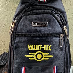 Fallout Wasteland Post-Apocalyptic Gear Vaulttec Crossbody Bag 12.2"x1.97"x6.69"
