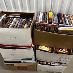 300+ DVDs