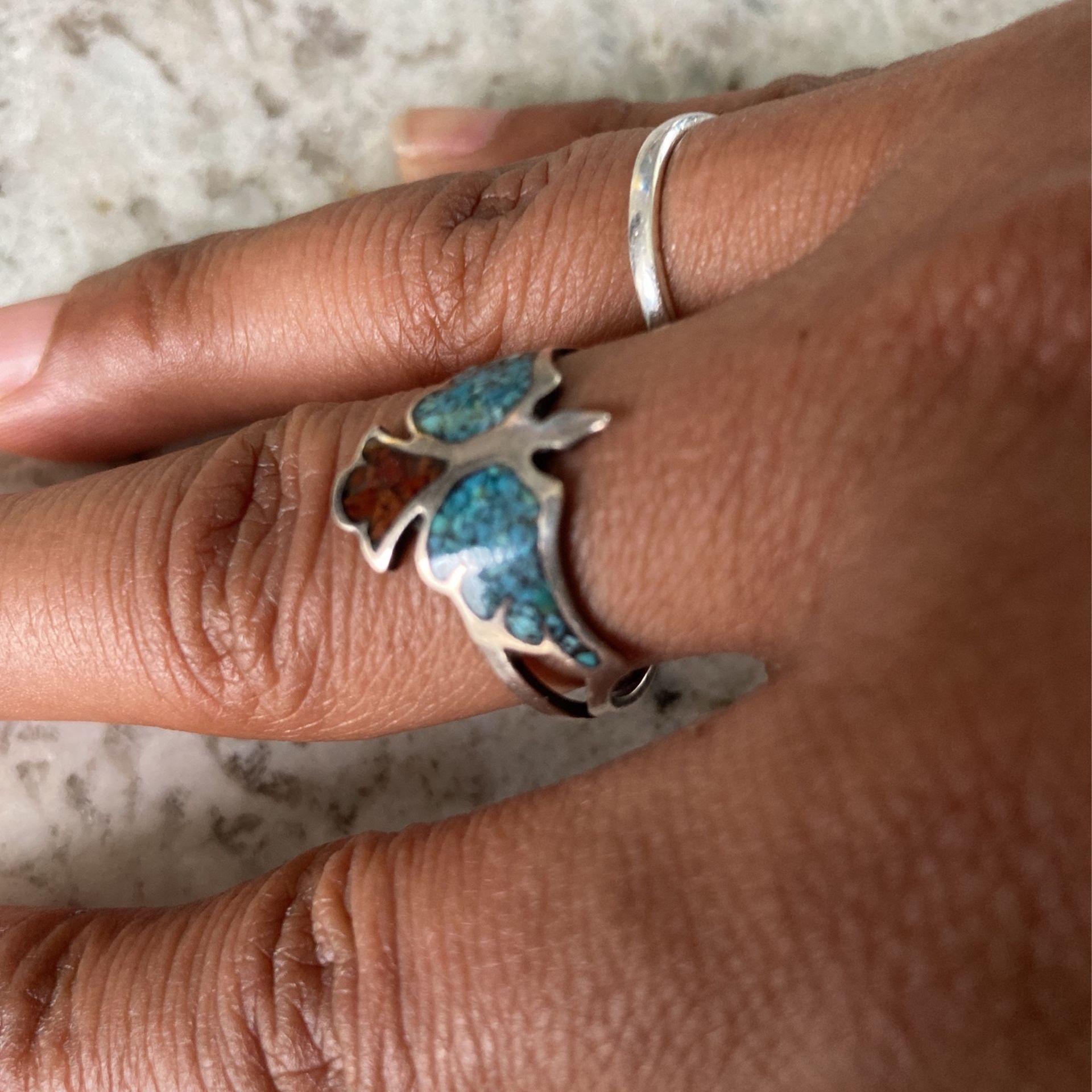 Eagle Turquoise ring
