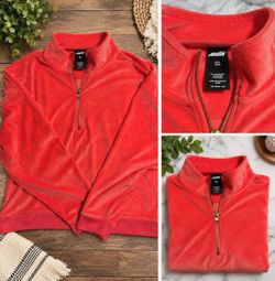 Avia xxl coral half zip top