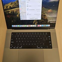 16" M1 Max MacBook Pro (32gb RAM,  1 TB SSD)
