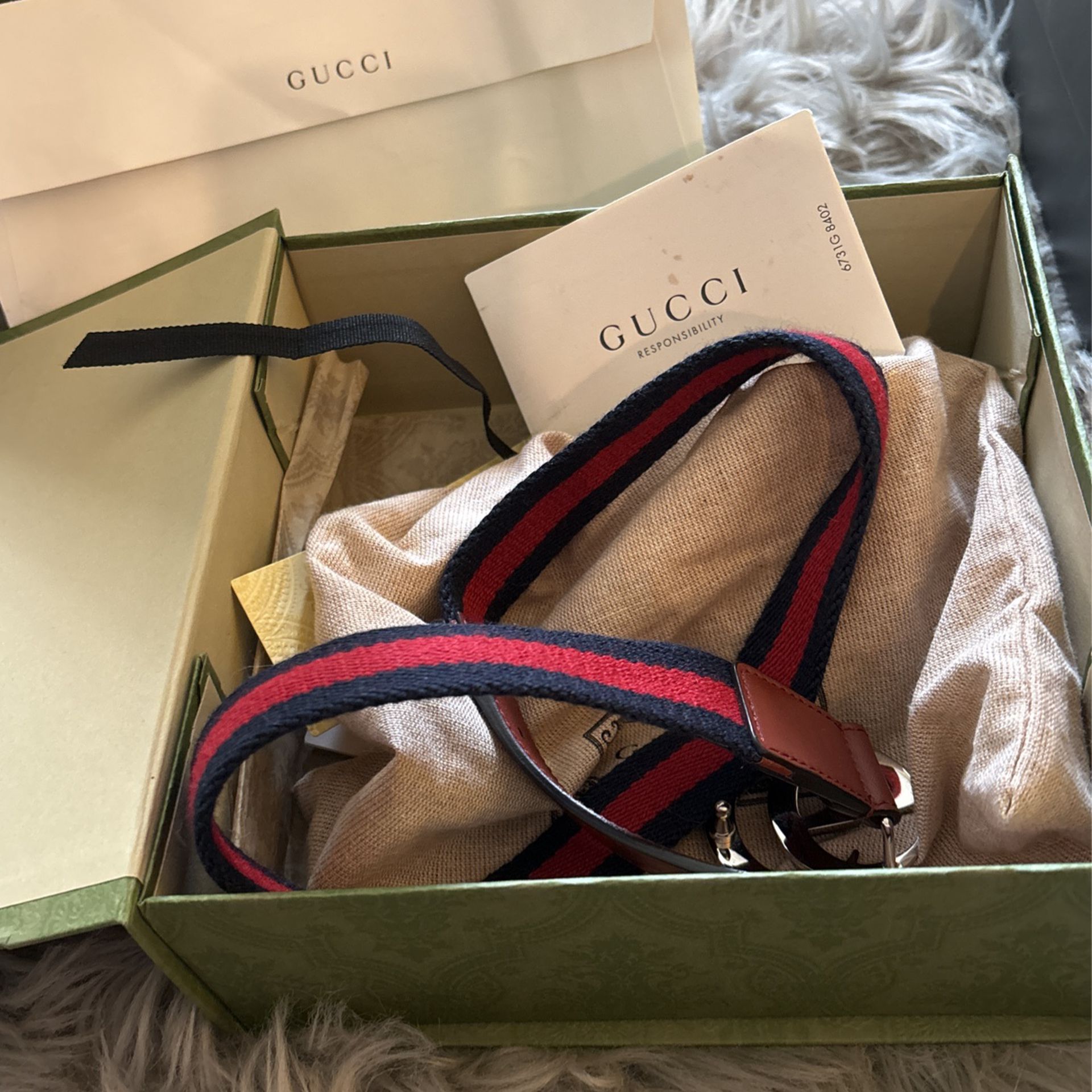Kids Gucci Belt Perfect Condition Large