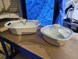 Matching Glass Serving Dishes 