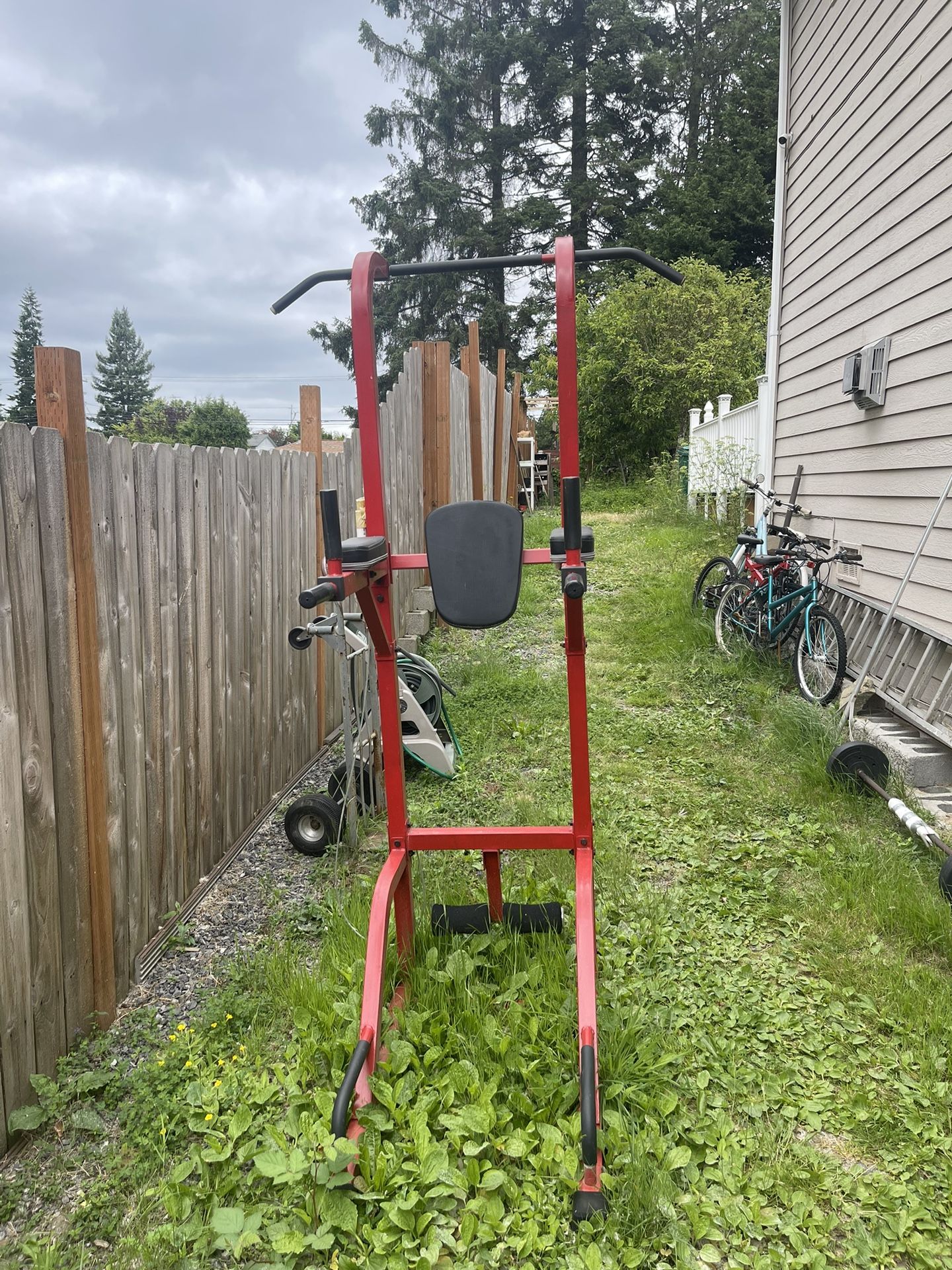 Pending Pick Up Free Pull Up Dips Excersise Station