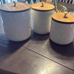 Wildflower Canister Set (princess House)