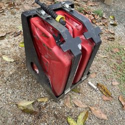 Dual 5Gallon Jerry Can Holder