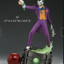 sideshow the joker animated series statue exclusive