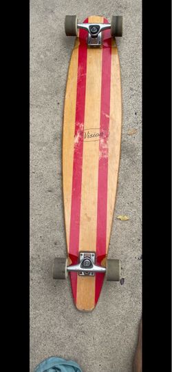 Vision longboard with Butter Ball wheels