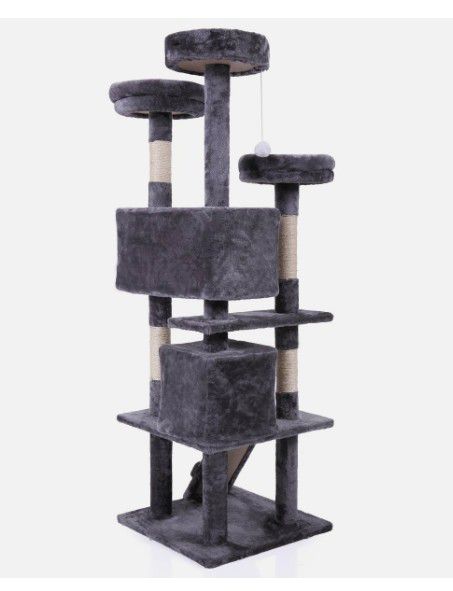 60 Inch Cat Tree Condo And Scratching Post