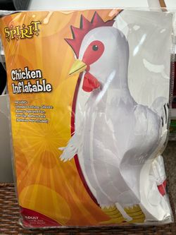 Chicken - inflatable costume