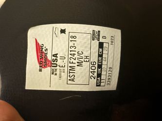 Red Wing Shoes (boot size 11)