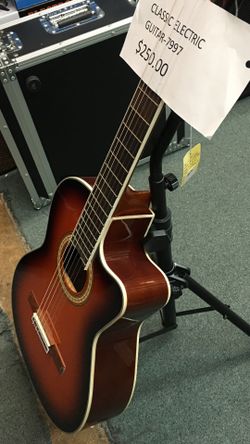 Classic electric guitar