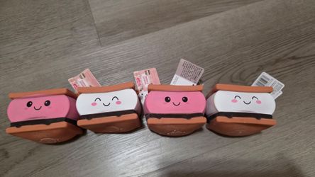 Squeeze S'mores Squishy Toys