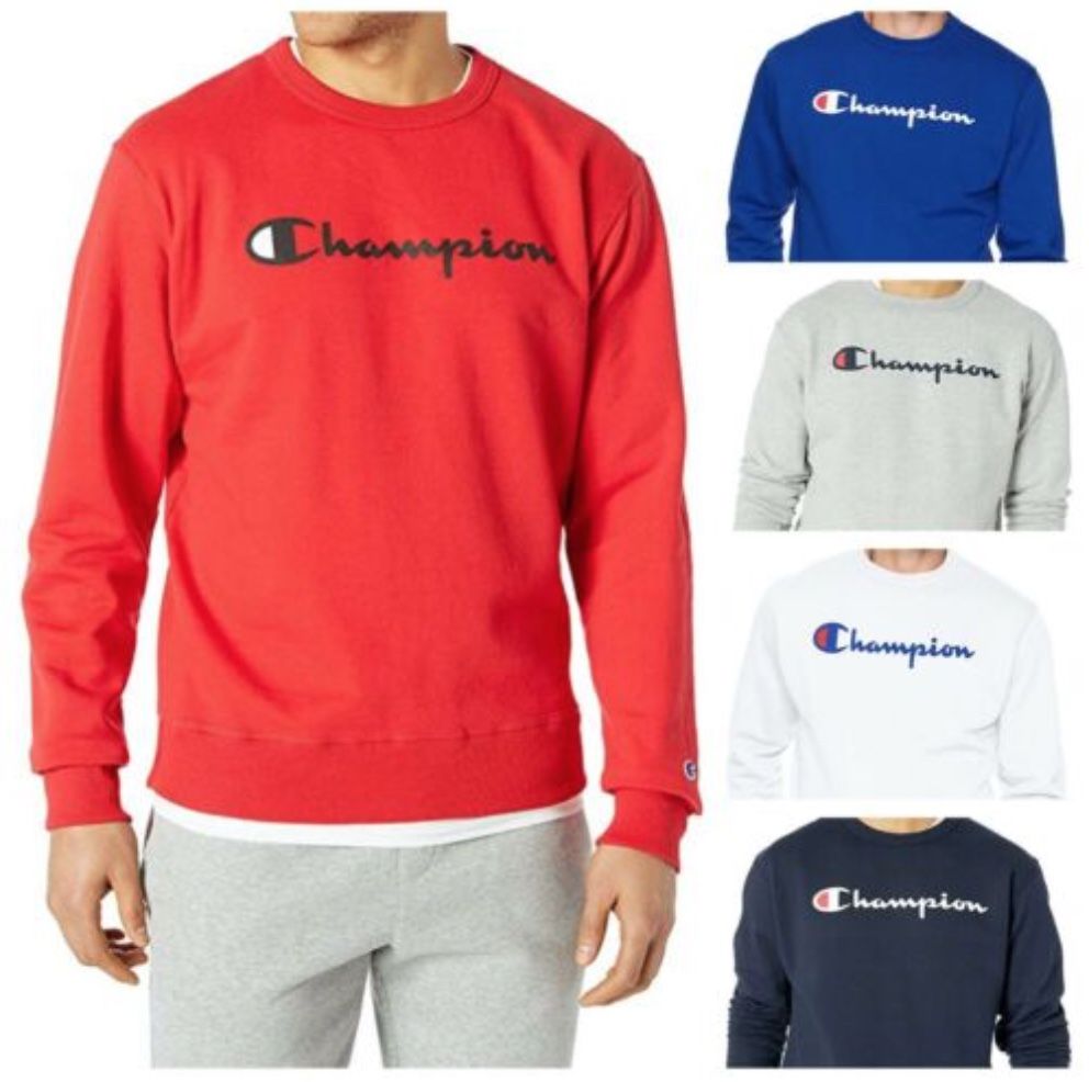 Men Champion Sweatshirt All Color All Sizes