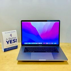 MacBook Pro 15” Apple Intel Core i7/16GB RAM/512GB⚡️🔥Laptop Comes with Microsoft Office, Logic Pro, Adobe, Final Cut💻 1 Year Wrnty✅ $0Down Finance A