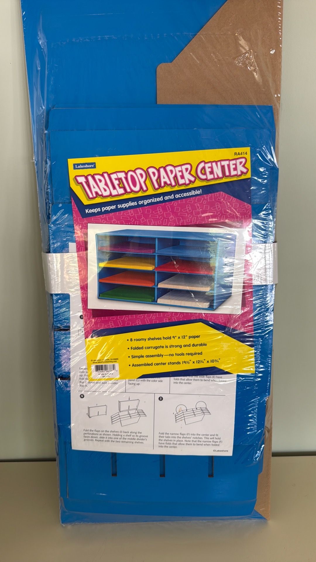 Tabletop paper organizer