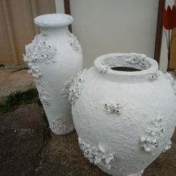 Brand new designers coral Clay Gardening Pots Very Detailed High quality Masterpieces Set 189 Or 100 Each High Quality