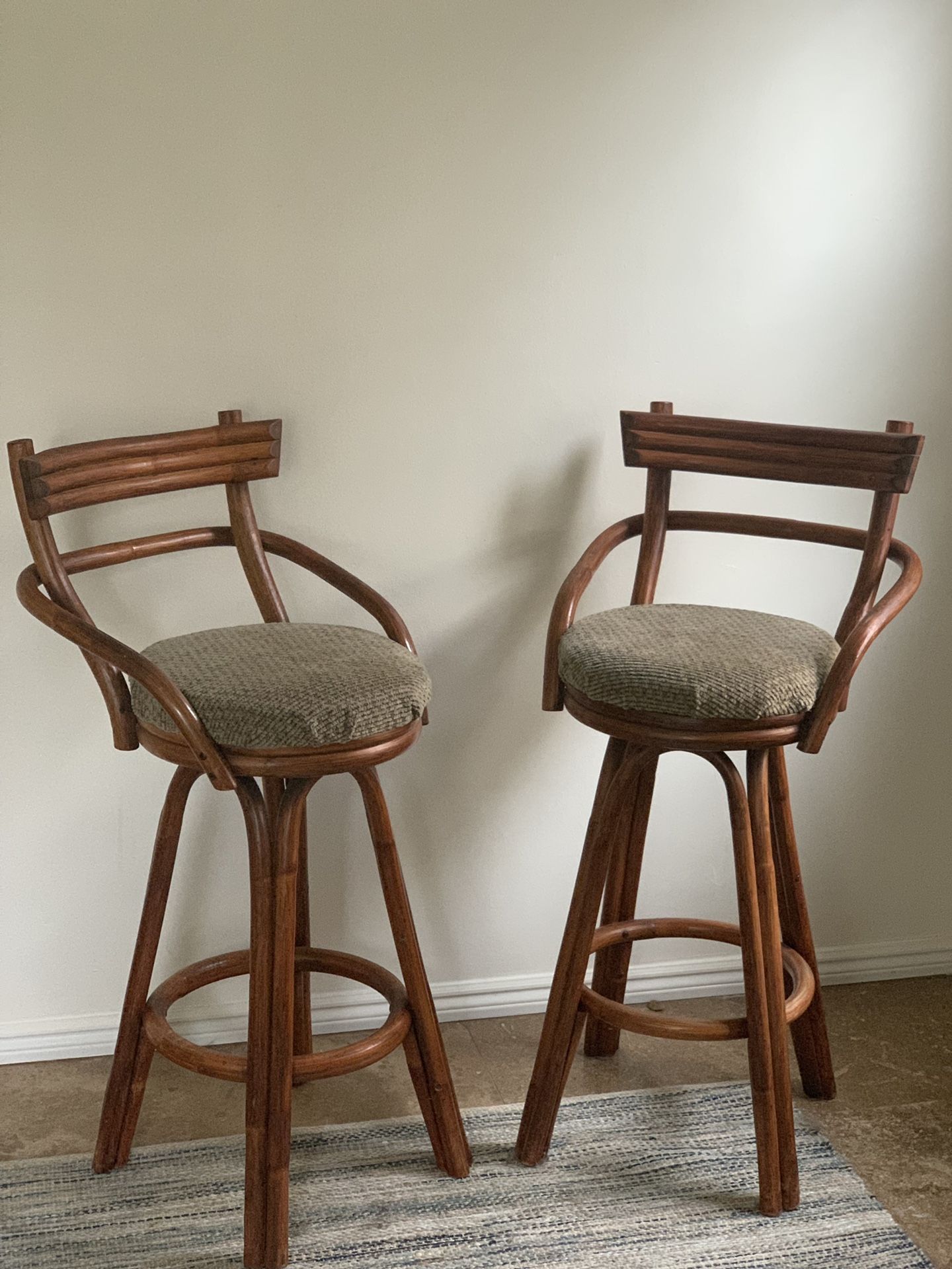 Antique Bamboo Chairs