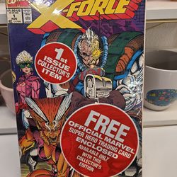 X-Force  #1 Bagged With Deadpool Card Variant (1991)