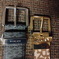 Michael Kors DKNY Leather Belts