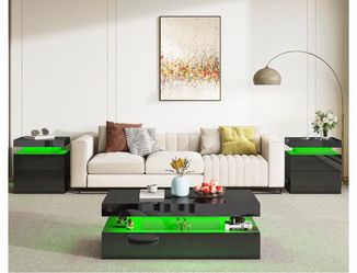 3 Piece Multicolor LED Stands!