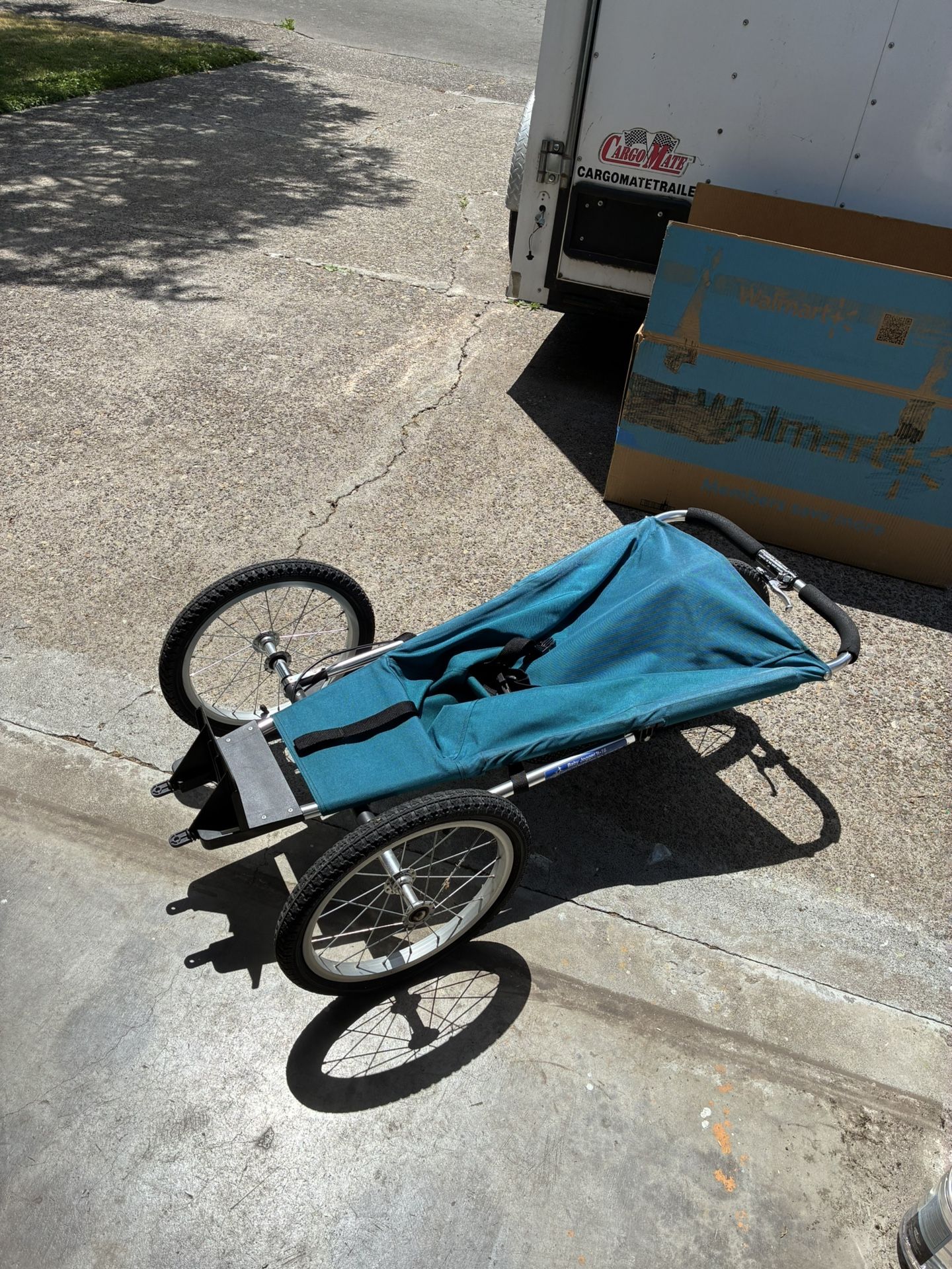 Collapsible Running Stroller 