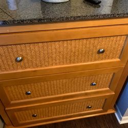 Moving Sale. 3 Chest Drawers with Granite Top Beautifully made! $900