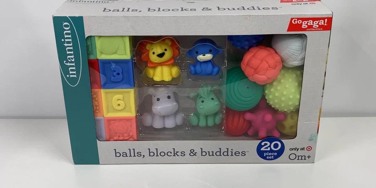 New in Box Baby Toys 20pcs Infantino