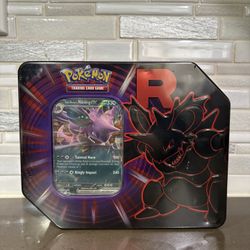 Pokemon Team Rocket Tin (Nidoking ex)