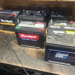 New And Used Batteries, Excellent Condition All Computer Tested 