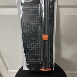 Brand new WorkLion paper trimmer in packaging.