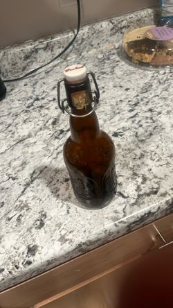 Vintage Grolsch Lager Beer bottle