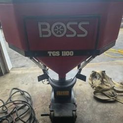 Boss 1100 tailgate salt spreader