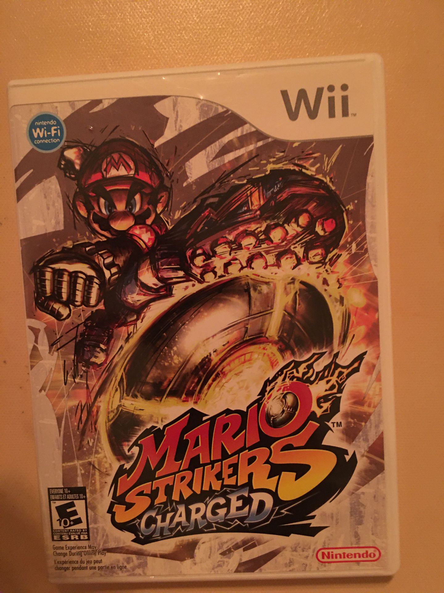 Nintendo Wii Mario strikers charged