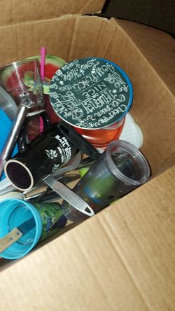Dishes ...cups..tuppers..exc...
