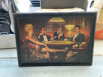Wall art. Marilyn Monroe Elvis Presley