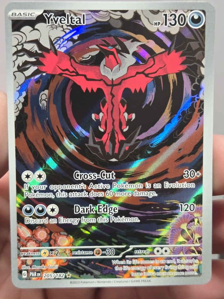 Yveltal Pokemon Card