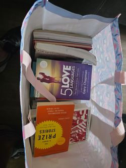 Bag of books.