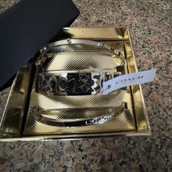 New COACH Bracelet Set Firm Price
