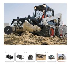 Forklift Heavy Duty Titan Forks And Grapple Bucket Hydraulic Forks  New 